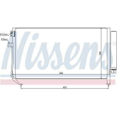 Kondensator PKW | SUBARU FORRESTER 99 | 94848