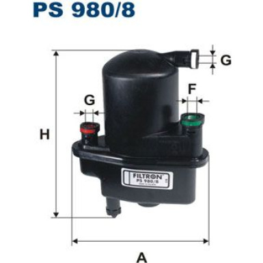 FILTRON Kraftstofffilter | PS980/8