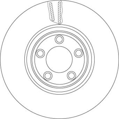 Bremsscheibe Jaguar P. S-Type 99-/Xj 03- 320X30 | DF6073S