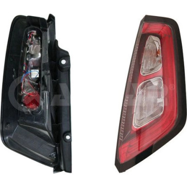 Heckleuchte R O K-PLATTE RO/WE/SCHW LED | FIAT PUNTO EVO 5-T 10,09-2,12/PUNTO 5-T 3,12-8,18 | 2551,659,2