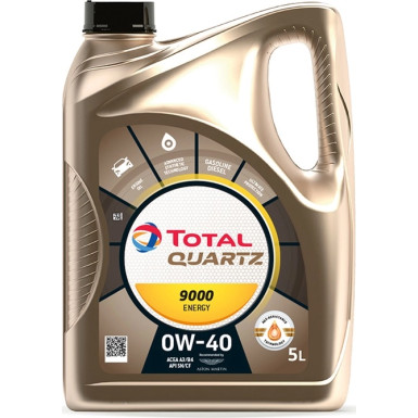 Total Quartz 9000 Energy 0W-40 5 Liter | 2213989