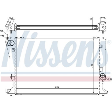 Wasserkühler PKW | TOYOTA Avensis 05 | 64666A