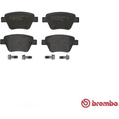 BREMBO Bremsklötze HA | AUDI A3 SEAT SKODA VW 04-18 | P 85 114