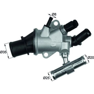 Integralthermostat | ALFA 156,LANCIA Lybra 2.4JTD 00-06 | TI 157 88