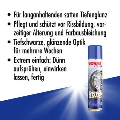 SONAX | Xtreme Reifen Glanz Spray 400ml | 02353000