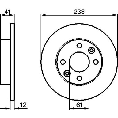 Bremsscheibe | DACIA,RENAULT | 0 986 479 165