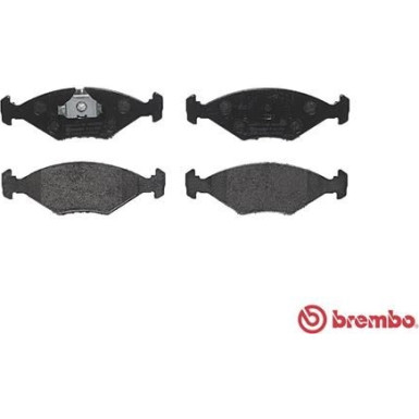 BREMBO Bremsklötze VA | FIAT Fiorino 88-01 | P 23 055