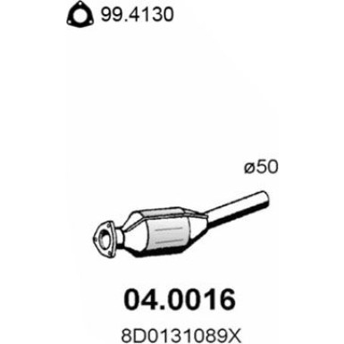 Katalysator | AUDI A4 94 | 04.0016