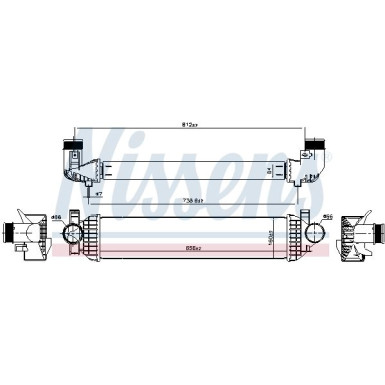 Ladeluftkühler PKW | Ford Focus III 11 | 961220