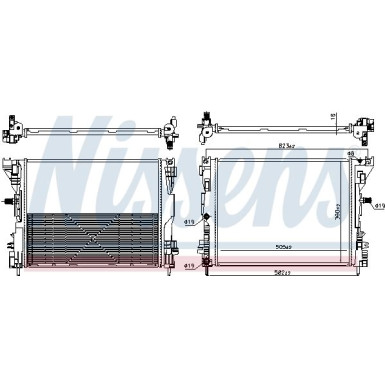 Wasserkühler PKW | Renault Zoe 12 | 606653