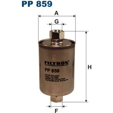 FILTRON Kraftstofffilter | PP 859