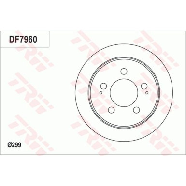 Bremscheibe Ssangyong T. Actyon/Kyron/Rexton 05 | DF7960