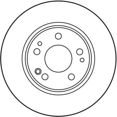 Bremsscheibe Db P. W124/W201 84-96 | DF1585