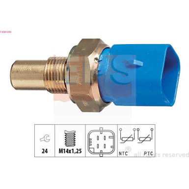 Sensor, Kühlmitteltemperatur | 1.830.320