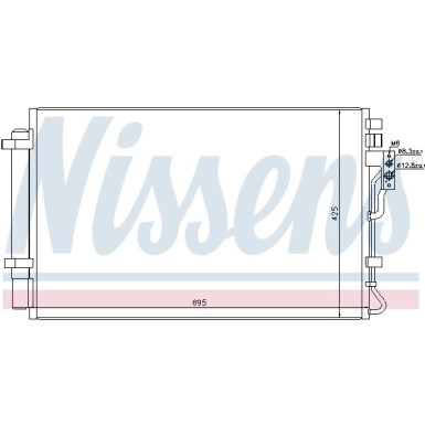 Kondensator PKW | KIA SORENTO GAS 10 | 940216