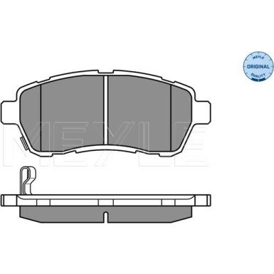 Bremsbelagsatz Ford P. Fiesta 08-/Mazda 2/Swift 07-/Daihatsu Sirion/Materia 05 | 025 242 8316/W