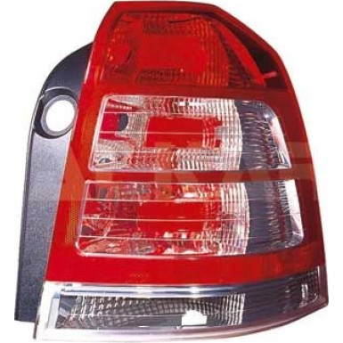 Heckleuchte R O K-PLATTE ROT/WEISS | OPEL ZAFIRA B 3,08-9,11 | 4699,659,2