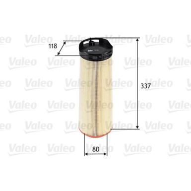 VALEO Luftfilter | 585668