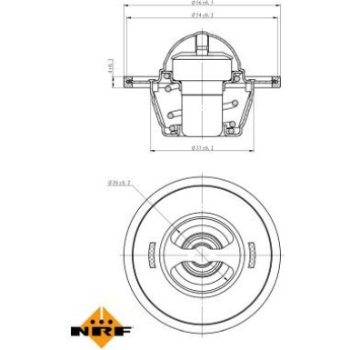 Thermostat, Kühlmittel | 725016