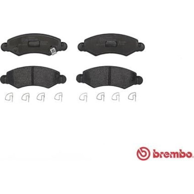 BREMBO Bremsklötze VA | OPEL Agila SUZUKI Ignis 00 | P 79 015