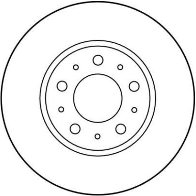 Bremsscheibe Volvo P. S70/S90/V | DF2671