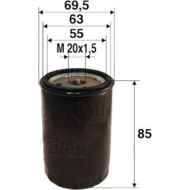 VALEO Ölfilter | 586021