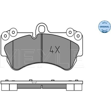 Bremsbelagsatz Vw P. Touareg 2.5T | 025 236 9217