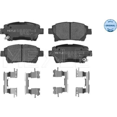 Bremsbelagsatz Toyota P. Corolla 02-/Yaris 99-/Prius 00- Mit Sensor | 025 235 1015/W