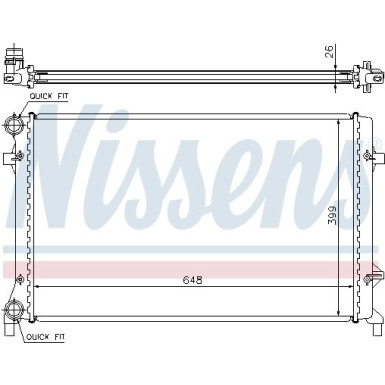 Wasserkühler PKW | AUDI A3 03 | 65277A