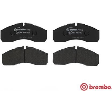 BREMBO Bremsklötze VA | IVECO Daily/RENAULT Mascott 04 | P A6 022