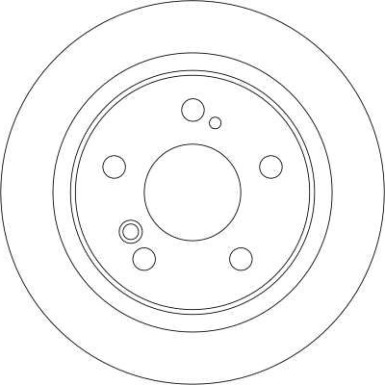 Bremsscheibe Db T. W202 97-10 | DF4355