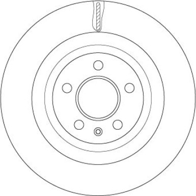 Bremsscheibe Vw T. A5 07 | DF4860S