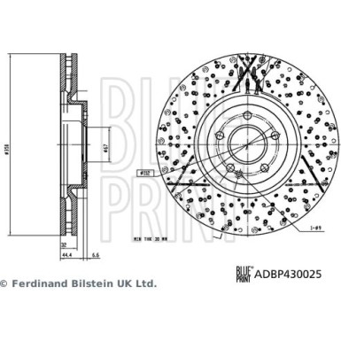 Bremsscheibe | ADBP430025