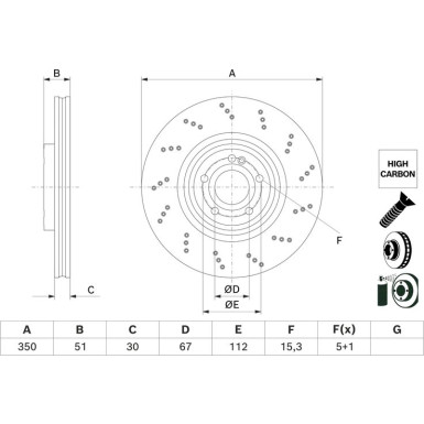 Bremsscheibe | 0 986 479 F10