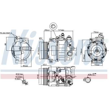 Kompressor PKW | Mercedes C-Klasse (W203) 00 | 890634