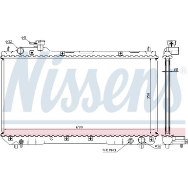 Wasserkühler PKW | TOYOTA RAV4 97 | 64629A