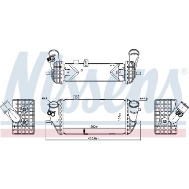 Ladeluftkühler | Hyundai I20 1.1-1.4 CRDi 14 | 96144