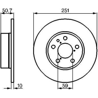 Bremsscheibe | ALFA,LANCIA | 0 986 479 B31