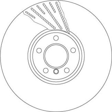 Bremsscheibe Bmw S. 5 08-/7 08-15 Pr | DF6623S