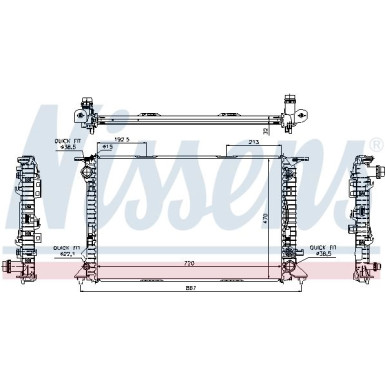 Wasserkühler PKW | AUDI Q5 3.2 FSI | 60318