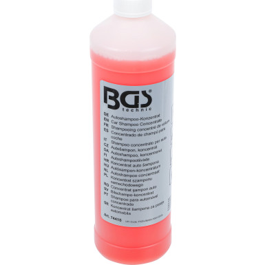 BGS Autoshampoo-Konzentrat | rot | 1000 ml | 74415