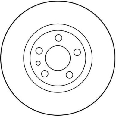 Bremsscheibe Fiat P. Scudo/Jum | DF2716