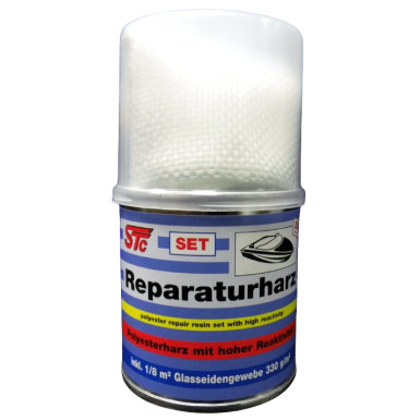 STC Reparaturharz (PE Laminierharz) SET + Härter 250g | 7615