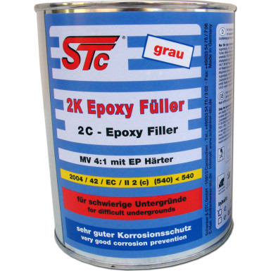 STC 2K Epoxy - Füller 4:1 grau 1L | 7740