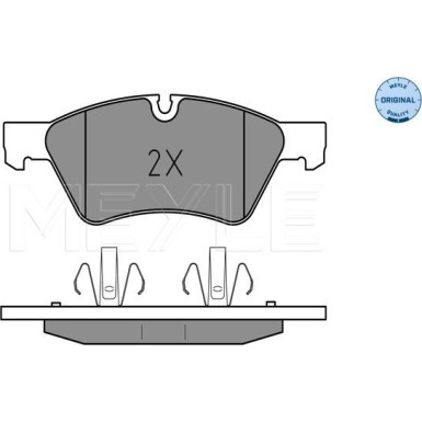 Bremsbelagsatz Db P. W164 Ml/X164 | 252392221