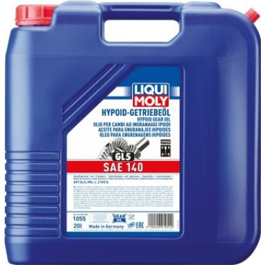 Liqui Moly Hypoid-Getriebeöl (GL5) SAE 140 20 l | 1055 | 20L Kanister Kunststoff