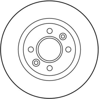 Bremsscheibe Renault P. Espace/25 | DF1017