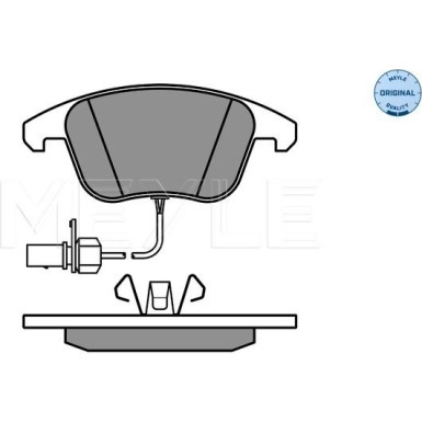 Bremsbelagsatz Vw S. A4/A5 07- Mit Sensor | 025 247 0520/W