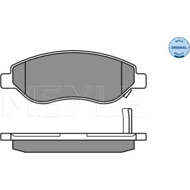 Bremsbelagsatz Opel P. Corsa D 1.7Cdti 06- Mit Sensor | 025 245 5019/W