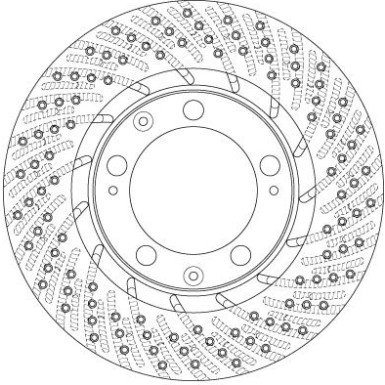 TRW Bremsscheibe | DF6466S